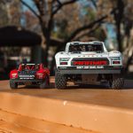 1/16 MOJAVE GROM 4X4 RTR Brushed Desert Truck (Battery & Charger Included), Red/Black - Image 4