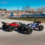 1/14 TYPHON GROM 4X4 RTR Brushed Buggy (Battery & Charger Included), Blue/Silver - Image 30