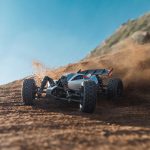 1/14 TYPHON GROM 4X4 RTR Brushed Buggy (Battery & Charger Included), Blue/Silver - Image 34
