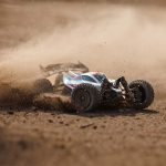 1/14 TYPHON GROM 4X4 RTR Brushed Buggy (Battery & Charger Included), Blue/Silver - Image 4