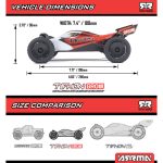1/14 TYPHON GROM 4X4 RTR Brushed Buggy (Battery & Charger Included), Blue/Silver - Image 36
