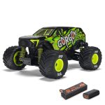 1/16 GORGON GROM 4X4 RTR Brushed Monster Truck (Battery & Charger Included), Yellow - Image 2