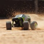 1/16 GORGON GROM 4X4 RTR Brushed Monster Truck (Battery & Charger Included), Yellow - Image 4