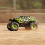1/16 GORGON GROM 4X4 RTR Brushed Monster Truck (Battery & Charger Included), Yellow - Image 6
