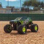 1/16 GORGON GROM 4X4 RTR Brushed Monster Truck (Battery & Charger Included), Yellow - Image 10