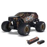 1/16 GORGON GROM 4X4 RTR Brushed Monster Truck (Battery & Charger Included), Yellow - Image 26