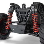1/16 QUAKE GROM 4X4 RTR Brushed Monster Truck (Battery & Charger Included), Red - Image 20