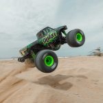 1/16 QUAKE GROM 4X4 RTR Brushed Monster Truck (Battery & Charger Included), Red - Image 28