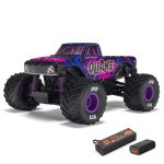 1/16 QUAKE GROM 4X4 RTR Brushed Monster Truck (Battery & Charger Included), Red - Image 47