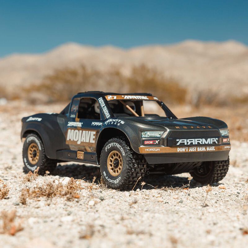 ARA2304T1_A2_Y9XDCGB5.jpg 1/16 MOJAVE GROM 223S DSC 4X4 RTR Brushless Desert Truck, Black - Image 1