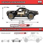 1/16 MOJAVE GROM 223S DSC 4X4 RTR Brushless Desert Truck, Black - Image 19
