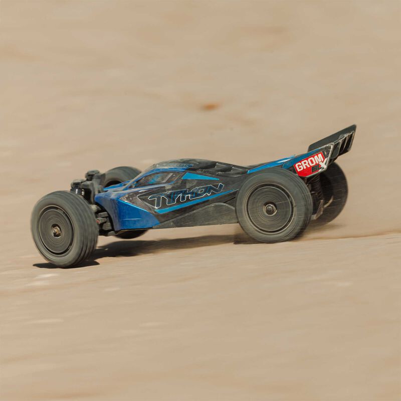 ARA2306ST2_A13_P2ATB4H5.jpg 1/14 TYPHON GROM 223S DSC 4X4 RTR Brushless Buggy, Blue (Battery & Charger Included) - Image 1