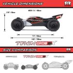 1/14 TYPHON GROM 223S DSC 4X4 RTR Brushless Buggy, Silver - Image 19
