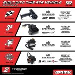 1/16 MINI KRATON 3S DSC 4X4 RTR Brushless Speed Truck (Battery & Charger Included), Red/Blue - Image 54