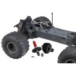 1/10 GORGON 2WD RTA Kit Brushed Monster Truck (Battery & Charger Included), Gun Metal - Image 24