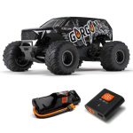 1/10 GORGON 2WD RTA Kit Brushed Monster Truck (Battery & Charger Included), Gun Metal - Image 2