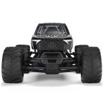 1/10 GORGON 2WD RTA Kit Brushed Monster Truck (Battery & Charger Included), Gun Metal - Image 11