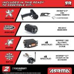 1/10 GORGON 2WD RTA Kit Brushed Monster Truck (Battery & Charger Included), Gun Metal - Image 27