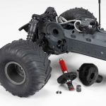 1/10 GORGON 2WD RTA Kit Brushed Monster Truck (Battery & Charger Included), Clear - Image 17