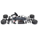 1/10 GORGON 2WD RTA Kit Brushed Monster Truck (Battery & Charger Included), Clear - Image 19