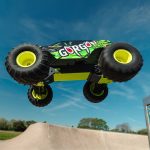 1/10 GORGON 2WD RTR Brushed Monster Truck (Battery & Charger Included), Yellow - Image 7