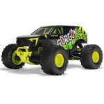 1/10 GORGON 2WD RTR Brushed Monster Truck (Battery & Charger Included), Yellow - Image 9