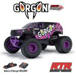 1/10 GORGON 2WD RTR Brushed Monster Truck (Battery & Charger Included), Yellow - Image 112