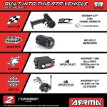 1/10 GORGON 2WD RTR Brushed Monster Truck (Battery & Charger Included), Yellow - Image 56