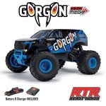 1/10 GORGON 2WD RTR Brushed Monster Truck (Battery & Charger Included), Yellow - Image 57