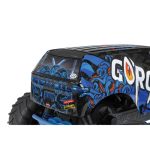 1/10 GORGON 2WD RTR Brushed Monster Truck, Blue - Image 10