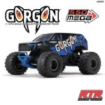 1/10 GORGON 2WD RTR Brushed Monster Truck, Blue - Image 25
