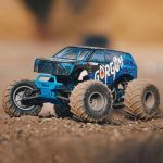 1/10 GORGON 2WD RTR Brushed Monster Truck, Blue - Image 8