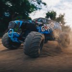 1/10 GORGON 2WD RTR Brushed Monster Truck, Blue - Image 4