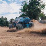 1/10 GORGON 2WD RTR Brushed Monster Truck, Blue - Image 7