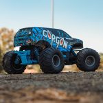 1/10 GORGON 2WD RTR Brushed Monster Truck, Blue - Image 15