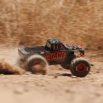 1/10 QUAKE 223S DSC 2WD RTR Brushless Monster Truck, Red - Image 9
