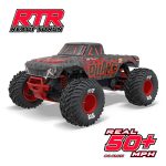 1/10 QUAKE 223S DSC 2WD RTR Brushless Monster Truck, Red - Image 24