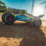 1/8 TYPHON MEGA 665 4X4 RTR Brushed Buggy, Blue - Image 6