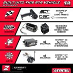 1/8 TYPHON MEGA 665 4X4 RTR Brushed Buggy, Blue - Image 28