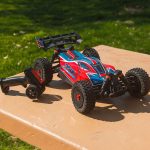 1/8 TYPHON MEGA 665 4X4 RTR Brushed Buggy, Blue - Image 37