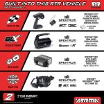 1/8 INFRACTION 223S DSC 4X4 RTR Brushless All-Road Street Bash Truck, Blue/Red - Image 25