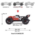1/10 KRATON 4S 4X4 RTR Brushless Speed Truck, Green - Image 17
