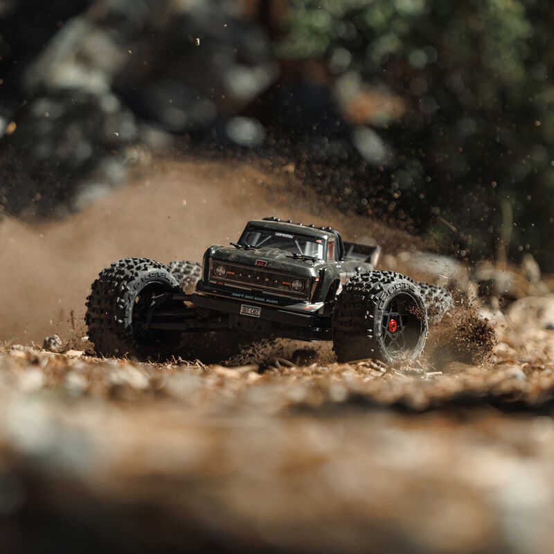 ARA4410V2T3_A32_XG4BPS2H.jpg 1/10 OUTCAST 4S 4X4 RTR Brushless Stunt Truck, Gun Metal - Image 1