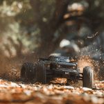 1/10 OUTCAST 4S 4X4 RTR Brushless Stunt Truck, Gun Metal - Image 5