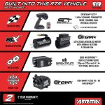 1/7 TALION 6S EXB 4X4 RTR Brushless Speed Truck, Black - Image 38