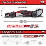 1/7 LIMITLESS 8S AVC 4X4 RTR Brushless Street Speed, Red/Black - Image 29