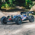 1/8 TYPHON 6S TLR Tuned 4X4 RTR Brushless Buggy, Red/Blue - Image 4
