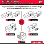 1/8 KRATON 6S EXB 4X4 RTR Brushless Speed Truck, BLACK - Image 3